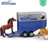 Playset 3.25 10.5 2.5 2 1:32 #59216, Breyer Horses Farms Land Rover and Tag-a-Long Trailer and | Die Cast | H x L x D |