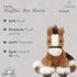 10-Inch MON AMI Truffles The Horse Stuffed Pony Toy for Boys & Girls | Soft Farm Plush Horse | Playtime Companion |