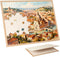 Jigsaw Puzzle Board for 1000 Pieces, Foldable Puzzle Board, 31.5" x 24"