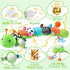 Tummy 0-3-6-12 Time Baby Toys Sensory Musical Animal Stuffed Car Seat Toy for Infant Months Newborn, Plush Caterpillar