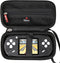 Mchoi Hard Case for Beijue 16 Bit Handheld Games, Waterproof Shockproof Protective Case, Black