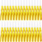 LCPQMZGH 30 Pcs Gold Noise Makers, Party Blowers, Metallic Fringed Party Horns for