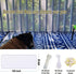 Banister Guard for Baby - 10ft x 3ft Balcony Netting for Pets, Baby Safety Stairs Rail Net (White)