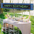 Large Video Game Happy Birthday Banner 9.8 x 1.6 ft Game on Birthday Party Decorations Level up Gaming Theme