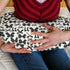 Black Bows Baby Nursing Pillow Covers for Girl Boy Valentine Bows Nursery Feeding Pillowcase for Breastfeeding Pillows