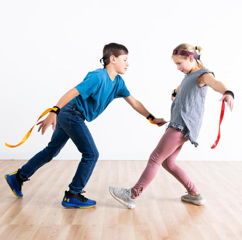 Active Ribbon-Snatching Party Game - Fat Brain Toys Ribbon Ninja for Kids & Teens