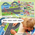 2 Pack 3-5, 3D Elfew Puffy Sticker Books for Kids Ages Construction Truck and Vehicle Car Stickers for Toddlers Boys