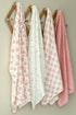 4 Pack 31.5 43.3 Muslin Swaddle Blankets for Newborn, Cotton Baby Blanket, Large x Breathable Soft Receiving Blankets