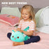 Onsoyours Chubby Dragon Stuffed Animal, Adorable Plushies Soft Huggable Plush Pillow for Kids (Cyan Dragon, 10")