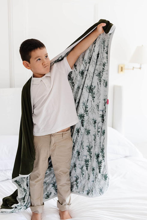 Pobibaby Soft Neutral Baby Blanket - Comfortable Premium Cotton Toddler Quilt, Ideal for Boys and Girls - Perfect Baby