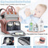 SHITIESHOU Backpack 19 Diaper Bag Baby Bag for Mom Dad with Changing Pad, Pockets, Large Waterproof Travel Baby Girl