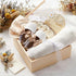 Set Golray Wooden Baby Gift Basket Newborn Girls Baby Shower Gifts Cloth with Bodysuit/Soft