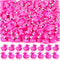 200Pcs Mini Resin Flamingo Ducks, Cute Figurines for Cake Topper, Garden Dollhouse Landscape Aquarium Ornaments