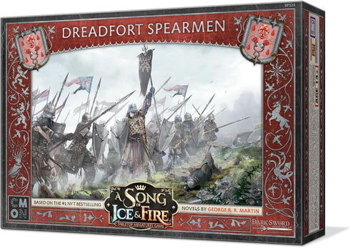 CMON A Song of Ice and Fire Dreadfort Spearmen Unit Box - Strategy Game for Adults, 2+ Players, Ages 14+, 45-60 Min
