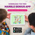 Marble Genius Spinning Wheels, Marble Run Accessory Add-On Set (5 Pieces) for Problem-Solving Fun