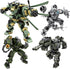 Transforming Mech Robot Building Blocks Set, 4 Kinds of Destroy Warrior City