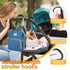 2 Pack Stroller Hooks,6.3" Large Stroller Clips,Stroller Hook for Hanging Diaper Bags and Shopping,Universal Stroller Accessories for Mommy,Large Carabiner Clip Heavy Duty