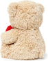 12 inch Valentines Day Teddy Bear Stuffed Animals Gift with Love You Plush Gift for Girlfriend Mother Her Him Birthday