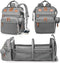 Baby Diaper Bags with Changing Station, Waterproof Backpack for Moms Dads with USB Charging Port