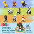 NIEXEBUJO 30 Pack (758 6-12 Animal Building Blocks PCS) - Bulk Party Favors - Easter Basket Stuffers, Classroom Prizes