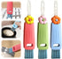 Shrunqi 3 in 1 Cup Lid Cleaning Brush, 3 in 1 Multifunctional Cleaning