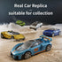 Yewkou 18-Pack, 1:64 Set, 3 (18 Pack) Toys Cars Scale Die-Cast Metal Vehicles Includes Pickup, Racing Cars,Sports Cars