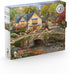 CEACO Thomas Kinkade Summer in Cobblestone Village 1000 Piece Jigsaw Puzzle for Adults - Perfect for Game Nights