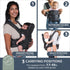 3 1 33lbs L296 Dreambaby Manhattan Adjustable in Position Baby Carrier - IHDI Approved Hip Healthy - Newborns Toddlers