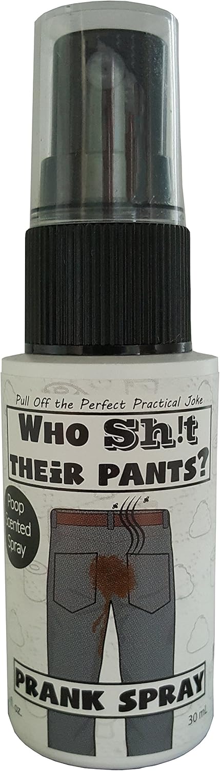 Who Sh.. Their Pants? Diarrhea Scented Fragrance Spray, 30ml, Ultra-Strong Realistic Poop Odor