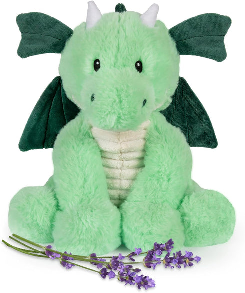 Daniel Dragon - Microwavable & Weighted Plush Stuffed Animal - Heated Plushie