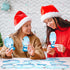24 Sets Dianelhall Winter Picture Frame Craft Kit Christmas Winter Photo Crafts Snow Globe Picture Frames Gift