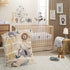 100% 2 Pack Lambs & Ivy Jungle Story Cotton Muslin Safari Swaddle Blankets