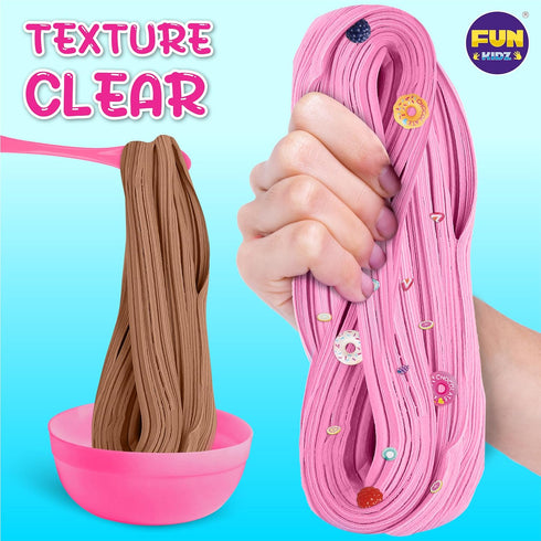 10-12, 8-12 Gift Butter Slime Kit for Girls FunKidz Ice Cream Soft Slime Making Kit Ages Kids Slime Toys Ideal Birthday