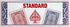 Maverick Playing Cards, Standard Index, Red and Blue, 12 Pack