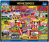 White Mountain Movie Snacks - 1000 Piece Jigsaw Puzzle for Adults, Children, Grandparents