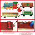 Set Set Set 3 4 5 6 7 8+ Train - Train Toys for Boys with Smokes, Lights and Sound, Toy Train for Under Christmas Tree