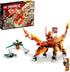 LEGO NINJAGO Kai’s Fire Dragon EVO Toy 71762 for Kids with Cobra & Boa Snake Warrior Figures and Kai Minifigure,
