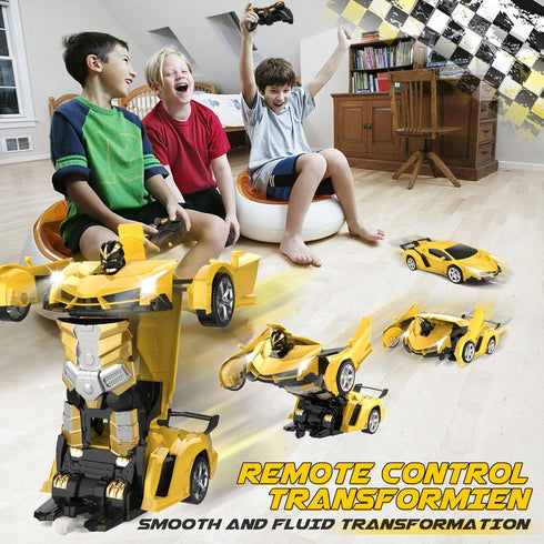 Transform Remote Control Car Toy for Kids 4-12 Years, Remote Control Cars for Boys, Toys for 3-12 Years Old