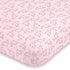 Carter's Dinosaur Princess Pink Super Soft Fitted Crib Sheet