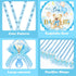 60 Threlaco Pcs Baby Shower Pacifier Necklace Cute Bear Acrylic Party Favors Charm Pacifier Necklace for Baby Shower
