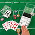 SEETOOOGAMES Blackjack Shoe Discard Tray - Poker Cards Dealing Shoe with Discard Holder - Clear Acrylic Card Dispenser