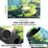 Playmat for Card Game Playing, 24"x14" Compatible with Lorcana TCG, Frog Design for Beginners