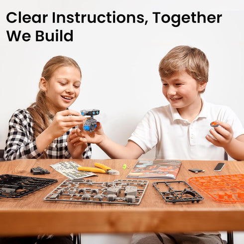 Sillbird 8-13, 15-in-1 212 Solar Robot Building Kit STEM Gift for Boys Aged DIY Science Educational Robotic Toy