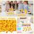 Barydat 1500 Pcs Mini Yellow Resin Ducks, Bulk for Hide and Seek Prank, Baby Shower Decor
