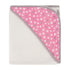 3 Pack GS71729 Cudlie Buttons & Stitches Baby Girl Rolled/Carded Hooded Towels in Blooming Elephant Print