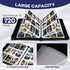 Premium 720 Double Sided Pocket Trading Card Binder, 9 Pocket, Collectible Card Albums for MTG, TCG, Sports Cards
