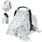 SERAPHY 2-in-1 Muslin Baby Car Seat Cover & Nursing Cover, Soft Lightweight