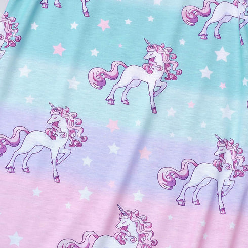 Girls' Matching Nightgowns & Doll Pajamas - Flutter Sleeve Princess Sleepwear