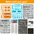 Hechify 25-in-1 8-13, 8-12, Set 8 9 10 11 12 13 14+Years STEM Education DIY Solar Power Toys for Boys Age Science Kits
