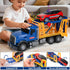 YHXKJ 3 Pack 12'' Set,Transport 3 4 5 6 7 Large Trucks Toy Tow Truck Toy & Dump Trucks and Car Carrier Truck Toys